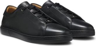 BOSS Gary sneakers in brushed leather