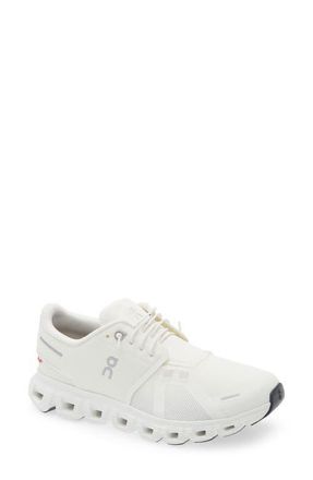 On Cloud 6 Sneaker in White/White at Nordstrom, Size 10.5