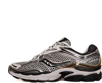 Saucony Mens Progrid Omni 9 Sneaker In Silver/gold