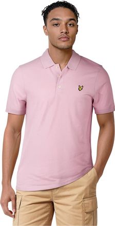 Lyle & Scott Herenpolo met korte mouwen (Lichtroze)