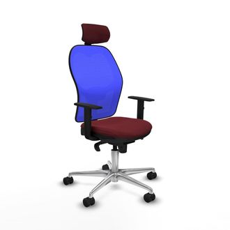 Piqueras y Crespo Piqueras Y Crespo Silla Ergon&oacute;mica Pro Rojo Granate
