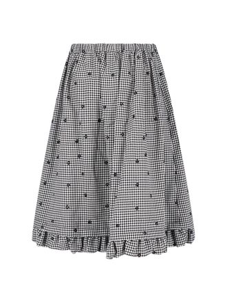 Comme Des Gar&ccedil;ons Womens Comme Des Garcons Skirts Black Wool