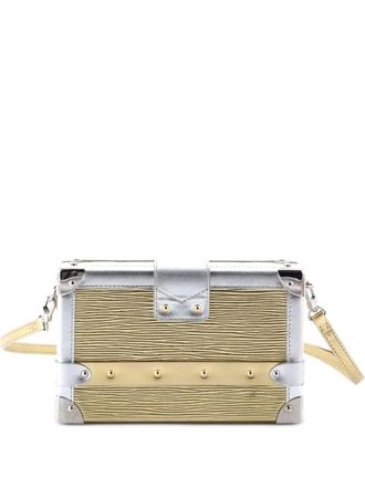 Louis Vuitton Petite Malle Handbag Epi Leather clutch bag - Goud