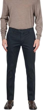 Mason's New York Chino Broek - Heren - Chinos - Blauw - L - Katoen - Broeken