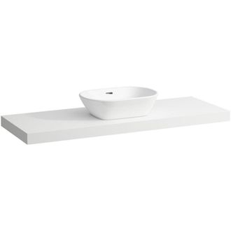 Laufen Lani Plan de toilette, une d&eacute;coupe au centre, - Laufen