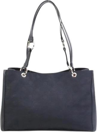 Ferragamo Pre-owned Nylon Schoudertas - Dames - Vintage Shopper - Zwart - ONE Size - Nylon - Vintage