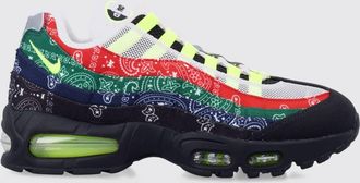 Nike Sneakers Air Max 95 Big Bubble in mesh con fantasia a righe multicolor