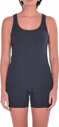 Paper Label Mara Tank Top In Midnight