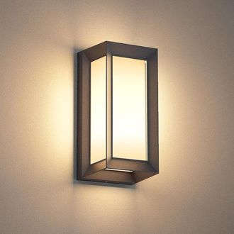 No Brand L&aacute;mpara De Pared Exterior Moderna E27 - Dise&ntilde;o Resistente Al Agua Y Duradero Con Clasificaci&oacute;n Ip65 Para Patio Y Entrada