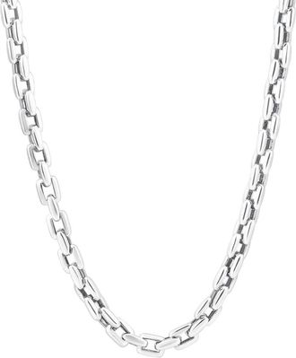 Pompeii3 Mens Square Cable 14k Gold (76gram) or Platinum (142gram) 6.5mm Link Chain Necklace 20