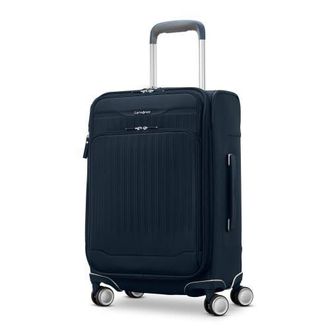 Samsonite Silhouette 18 Softside Carry-On Expandable Spinner in Deep Navy at Nordstrom