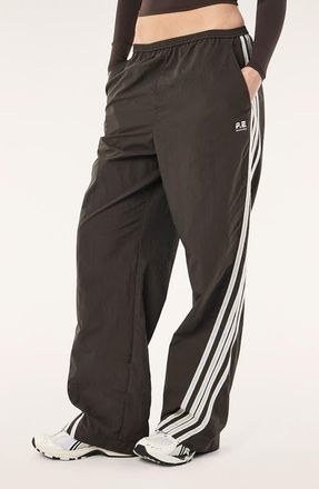 P.E Nation Radius Performance Pants in Coffee/whisper White at Nordstrom, Size X-Small