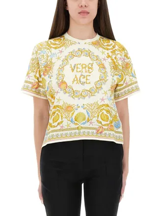 Versace Underwater Baroque T Shirt