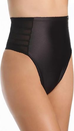 Rago Firm Shaping High Waist Thong in Black at Nordstrom, Size X-Large