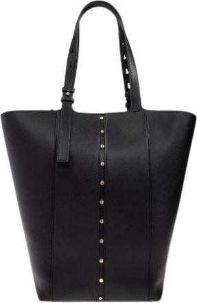 Golden Goose Studded Leather Tote Bag - Dames - Shoppers - Zwart - ONE Size - Leer - Tassen