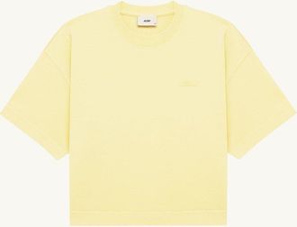 Autry T-SHIRT IN COTONE BOXY CON LOGO IN TONO DONNA