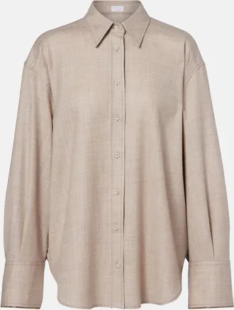 Brunello Cucinelli Virgin wool shirt