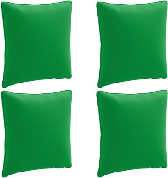 vidaXL Cojines De Respaldo De 4 Piezas Putten 4 Pcs 100% Poli&eacute;ster Vidaxl