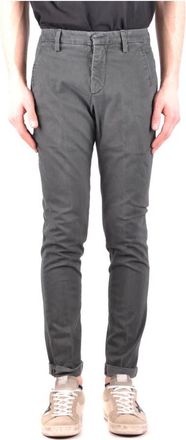 Dondup Slim-Fit Stijlvolle Broek - Heren - Slim Fit Broeken - Groen - W30 - Broeken