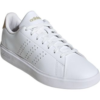 adidas Advantage 2.0 Sneaker in White/White/Matte Gold at Nordstrom Rack, Size 9.5