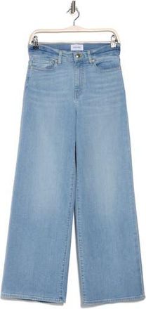 Frame Denim Le Slim High Waist Wide Leg Palazzo Jeans in Blue Springs at Nordstrom Rack, Size 30