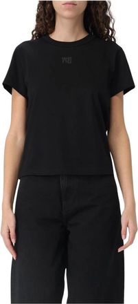 Alexander Wang Black Crew Neck T-Shirt