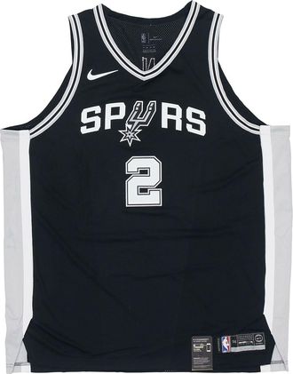 Nike NBA AU Player Edition San Antonio Spurs 2 Jersey Black 863039-010