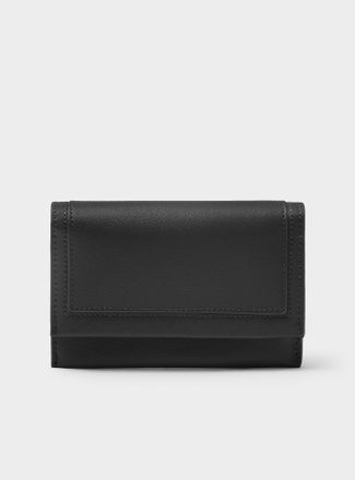 Simons Womens Minimalist foldable wallet