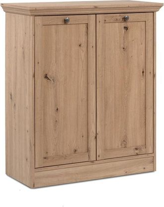 Calicosy Calicosy - Credenza Timber 01A con 2 ante colore rovere anticato