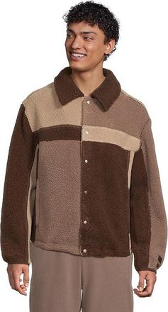 UGG Lachlan Uggfluff Jacket Mens Jacket Cola : 2XL, Polyester