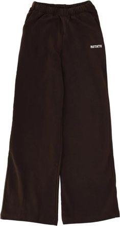 Rotate Heavy Straight Trainingsbroeken - Dames - Sweatpants - Bruin - S - Katoen - Broeken
