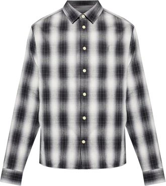 AllSaints Camicia Holborn a quadri - Nero