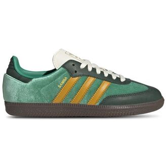 adidas Womens Originals Samba OG - Shoes Preloved Yellow/Collegiate Green/Court Green Size 09.0