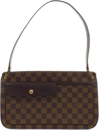 Louis Vuitton Pre-owned Shoulder Bags, female, Brown, Size: ONE SIZE Pre-owned Vintage Shoulder Bag