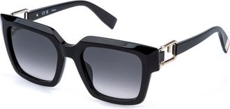 Furla SFU981 0700 Mens Sunglasses Black Size 53