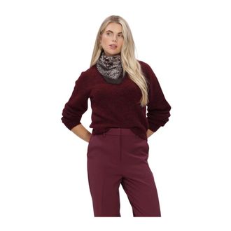 Y.A.S Y.a.s - Yasjohi Pullover - Dames - Truien - Rood - Maat: S Wol