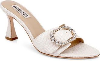 Badgley Mischka Odetta Sandal in Chalk at Nordstrom, Size 5.5