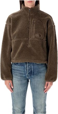 The North Face Extreme Pile Pullover - Dames - Fleece jassen - Bruin - L - Polyester - Fitness