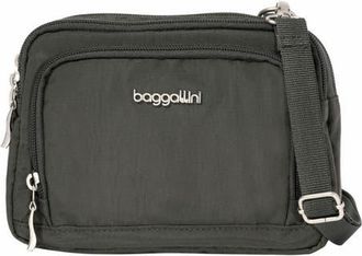Baggallini Trifecta RFID Wallet Crossbody Bag in Charcoal at Nordstrom