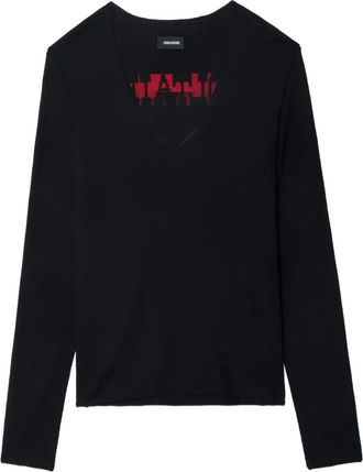 Zadig&Voltaire Top Nosfa - Nero