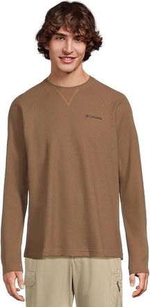 Columbia Pitchstonetm Knit Crew II Mens Sweatshirt Delta Heather : 2XL, Cotton/Polyester