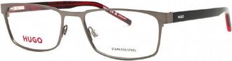 HUGO BOSS HG 1075 0R80 00 Semi Matte Dark Ruthenium 56mm