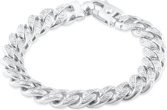 Pompeii3 Mens Designed Link 14k Gold (92gram) or Platinum (172gram) 12.5mm Bracelet 9