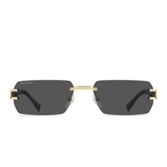 Dsquared2 Sunglasses, unisex, Yellow, Size: 57 MM Hype Grey Sunglasses