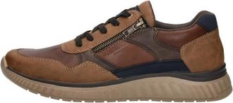 Rieker Veterschoenen Laag - Heren - Sneakers - Bruin - 45 EU - Schoenen