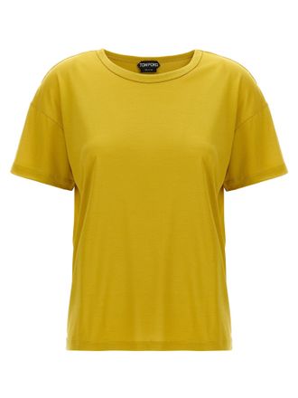 Tシャツ・カットソー TOM FORD Woman T-Shirt Brown TSJ567JEX139 JB172 TOM FORD: T-shirt woman - Brown | Tom Ford t-shirt