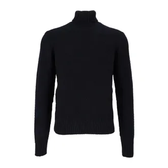 Circolo 1901 Dolcevita lana - - Knitwear - Uomo - Blu - S