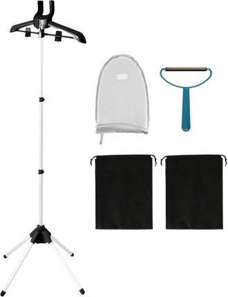 OEM Percha De Vapor Para Ropa, Percha Plegable Con Guante De Planchado, Soporte Para Plancha De Vapor Con Rotaci&oacute;n De 360&deg;, Longitud Ajustable De 84 A 160