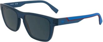 Lacoste L6058S 424 Zonnebrillen - Heren - Zonnebrillen - Blauw - 54 MM - Accessoires