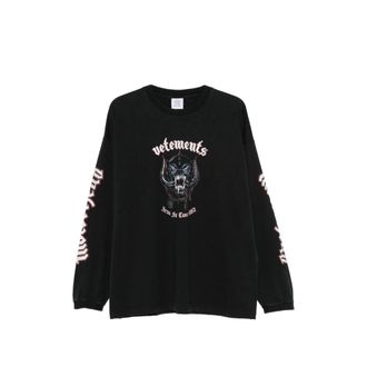 VETEMENTS Graphic-print Long-sleeve T-shirt